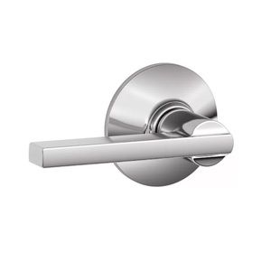 Latitude Lever Polished Chrome Door Handle
